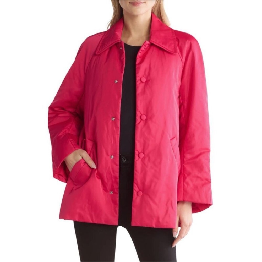 A.L.C. Vibrant Pink Puffer Jacket